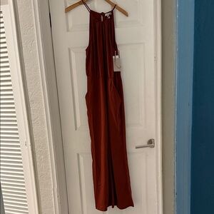 Chelsea28 Terracotta Jumpsuit
